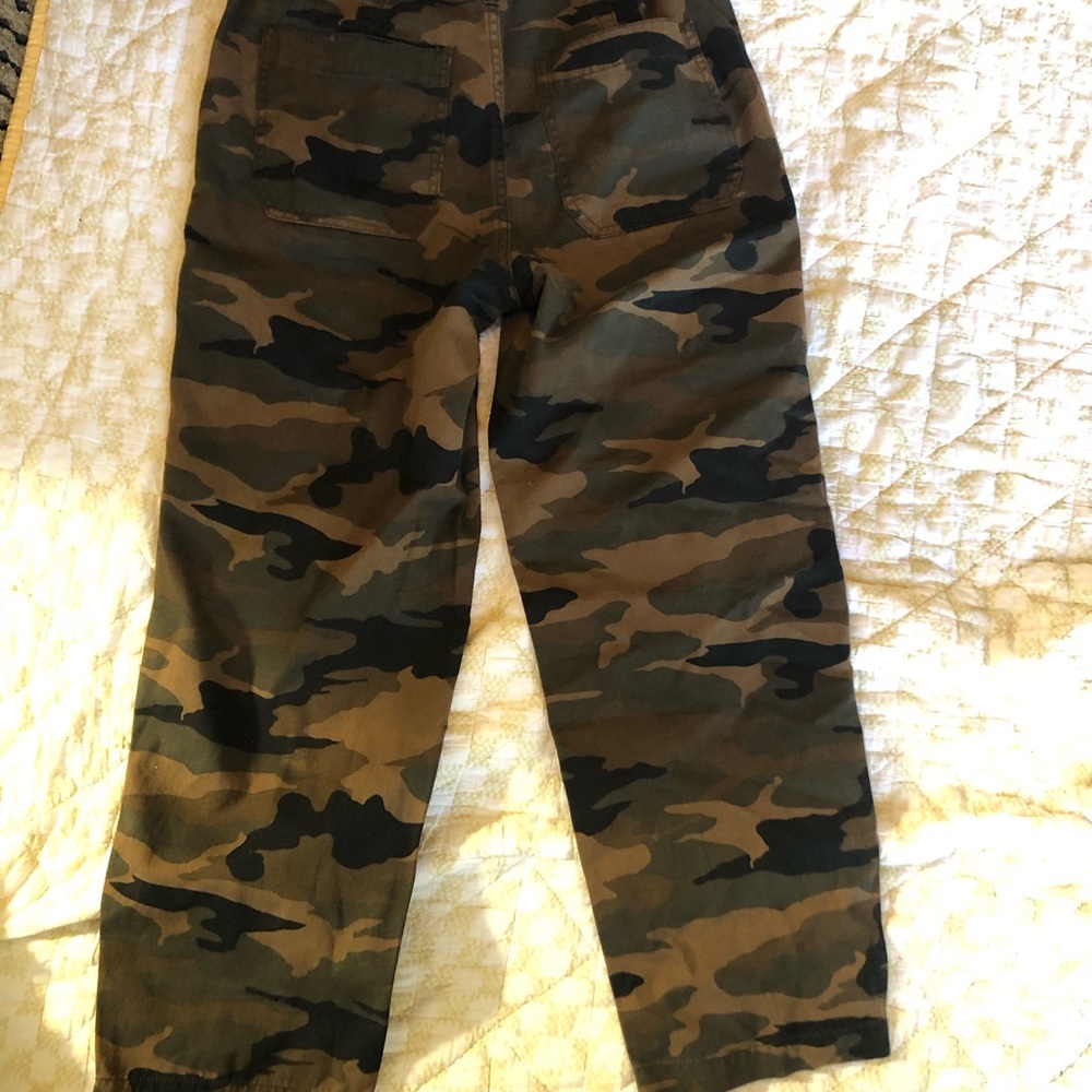 Madewell high rise camo